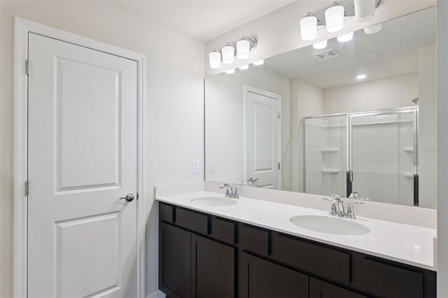 Furnished interior view inside a new home in EverBe, Orlando (Image 14). Furnished interior view inside a new home in EverBe, Orlando (Image 14).