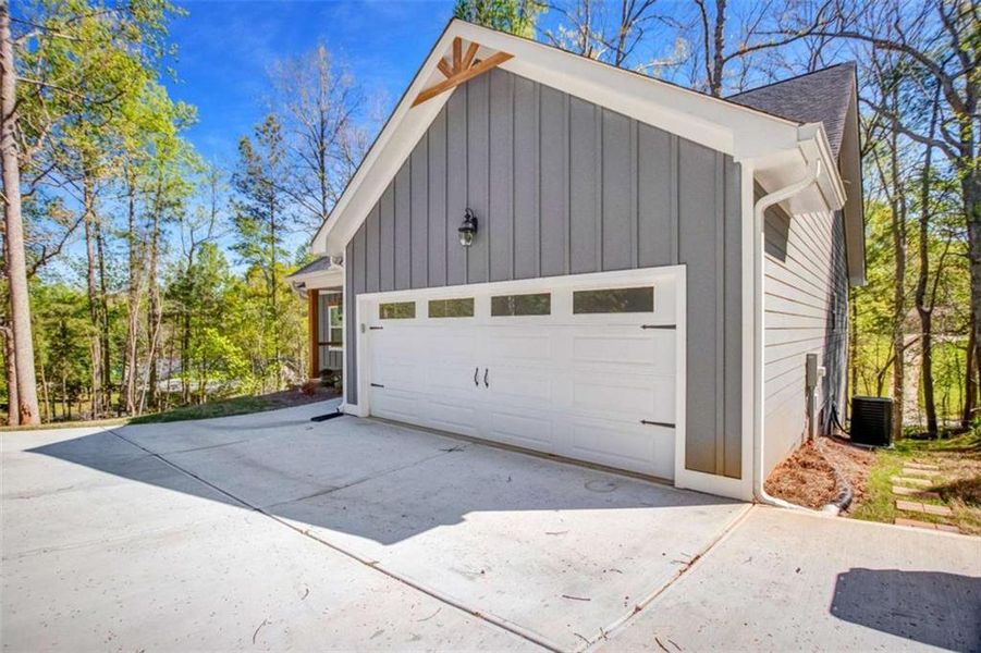 Exterior details and patio area of a home in , Clarkesville (Image 26).