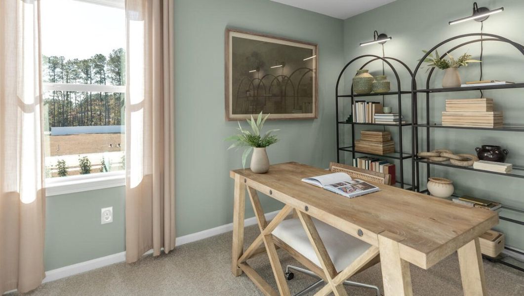 Furnished interior view inside a new home in McKenzie Gardens, Brunswick (Image 19).