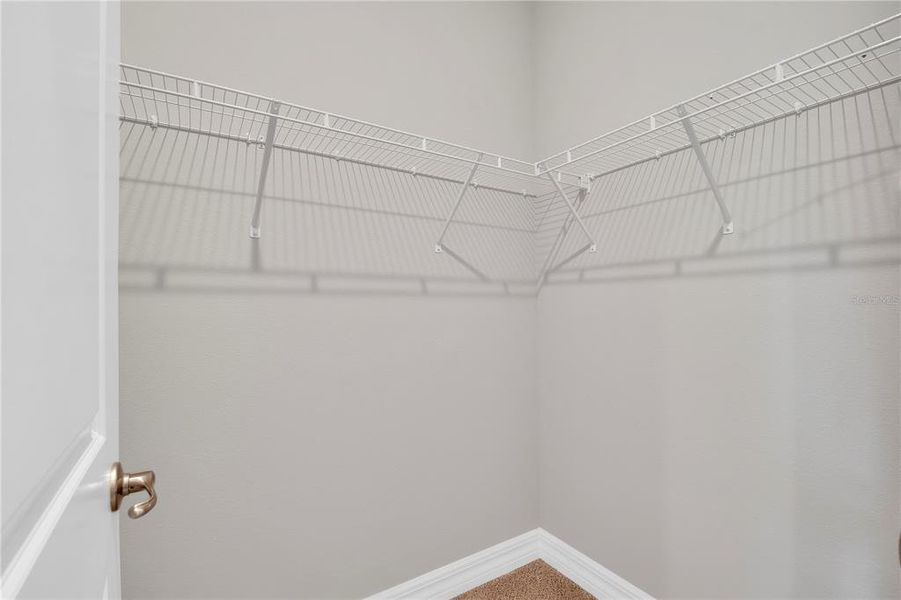 Owner's Suite Walk In His/Her Closets