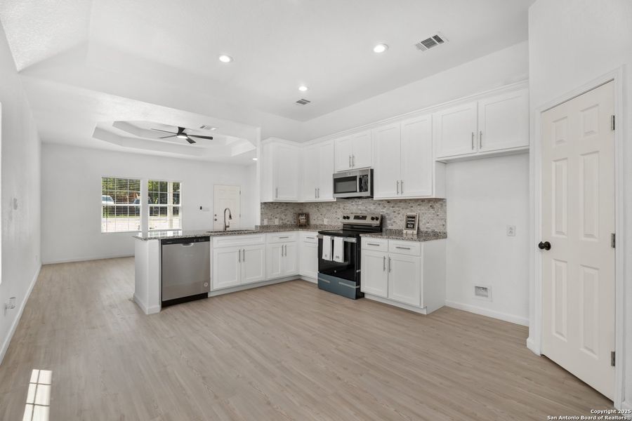 Furnished interior view inside a new home in , Canyon Lake (Image 3). Furnished interior view inside a new home in , Canyon Lake (Image 3).