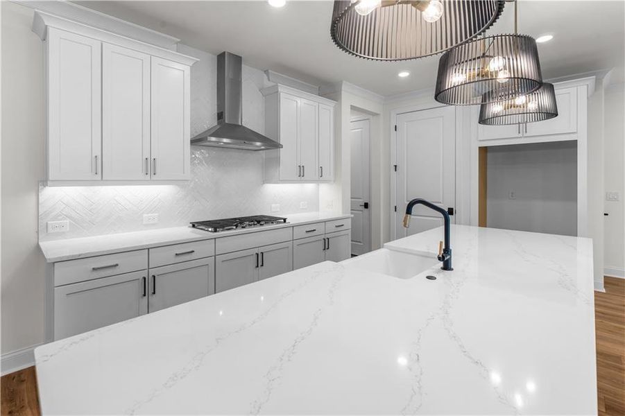 Furnished interior view inside a new home in , Peachtree Corners (Image 9).