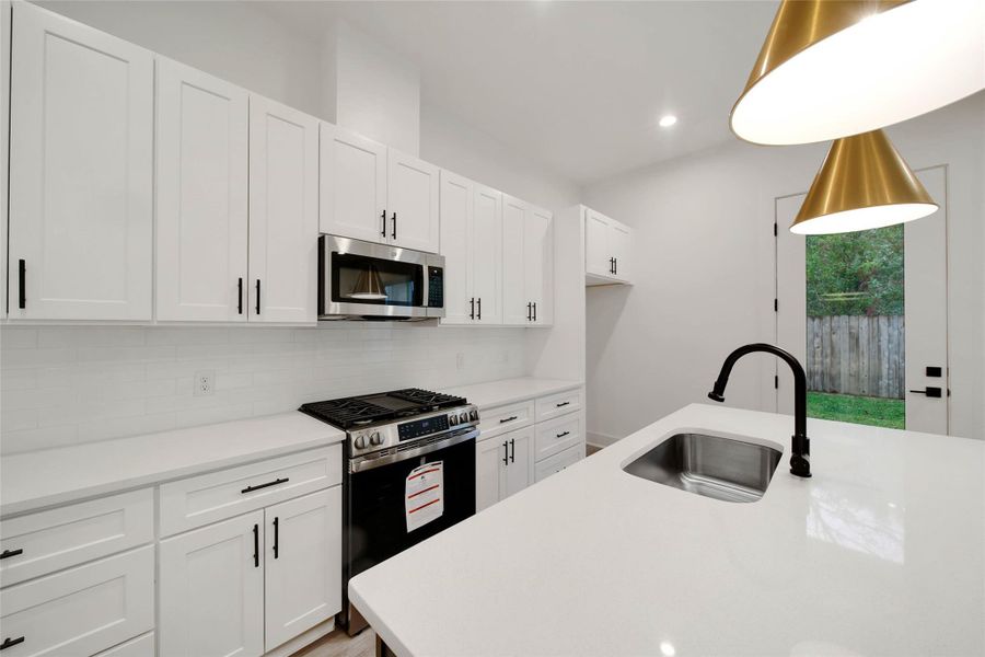 Furnished interior view inside a new home in , Houston (Image 6).