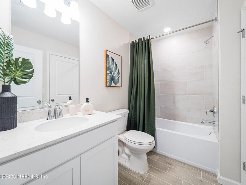 Furnished interior view inside a new home in , St. Augustine (Image 8).