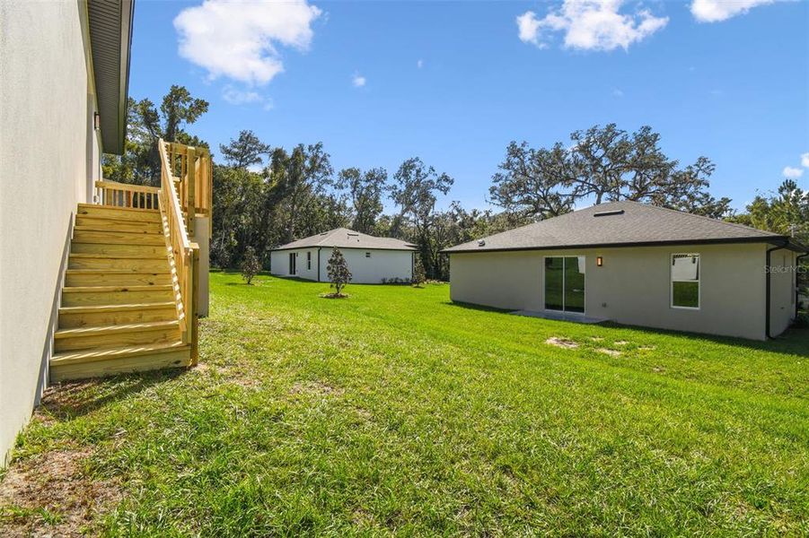 Exterior details and patio area of a home in , Brooksville (Image 35). Exterior details and patio area of a home in , Brooksville (Image 35).