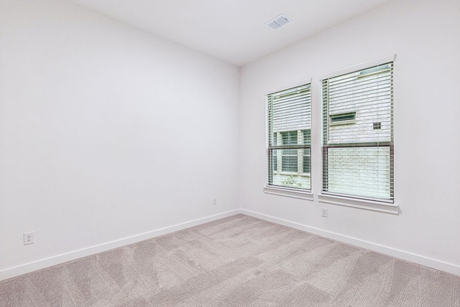 Bedroom in the Picasso II home plan by Trophy Signature Homes – REPRESENTATIVE PHOTO Bedroom in the Picasso II home plan by Trophy Signature Homes – REPRESENTATIVE PHOTO