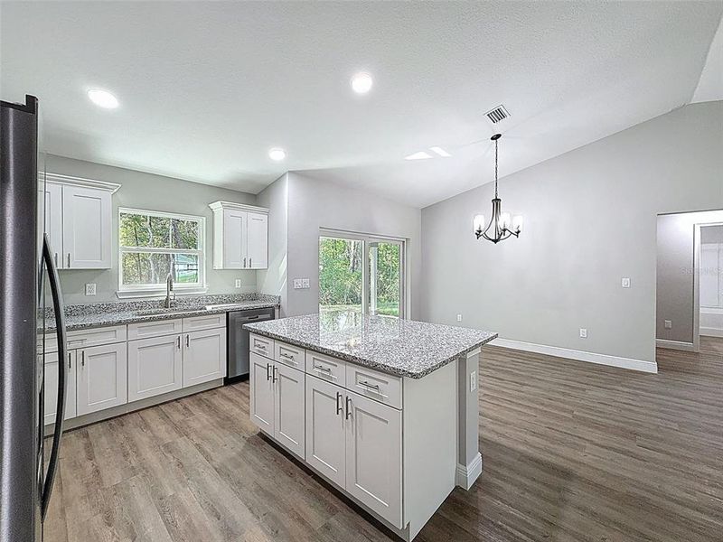 Furnished interior view inside a new home in , Dunnellon (Image 25).