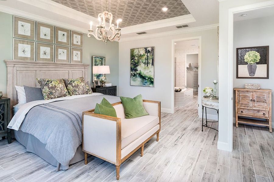 Representative furnished interior of a home built from the Amelia by Taylor Morrison in Tiburon, Nokomis (Image 4).