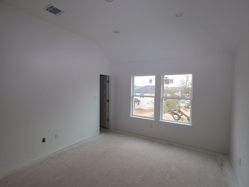 In-progress construction of a new home in Heritage, Dripping Springs, TX (Image 4). In-progress construction of a new home in Heritage, Dripping Springs, TX (Image 4).