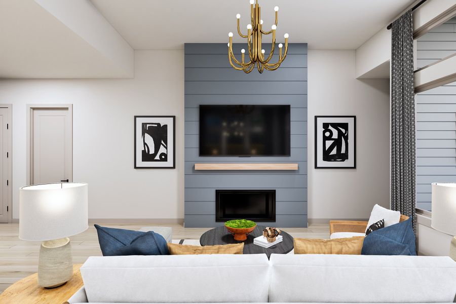The Brenner - Optional Fireplace