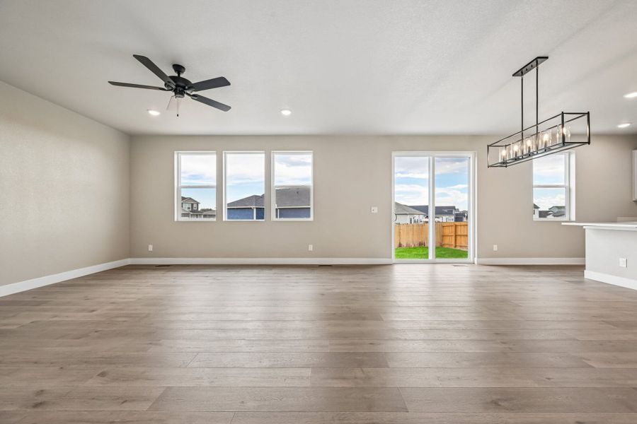 Spacious, unfurnished interior of a new home in The Glen, Colorado Springs (Image 20). Spacious, unfurnished interior of a new home in The Glen, Colorado Springs (Image 20).