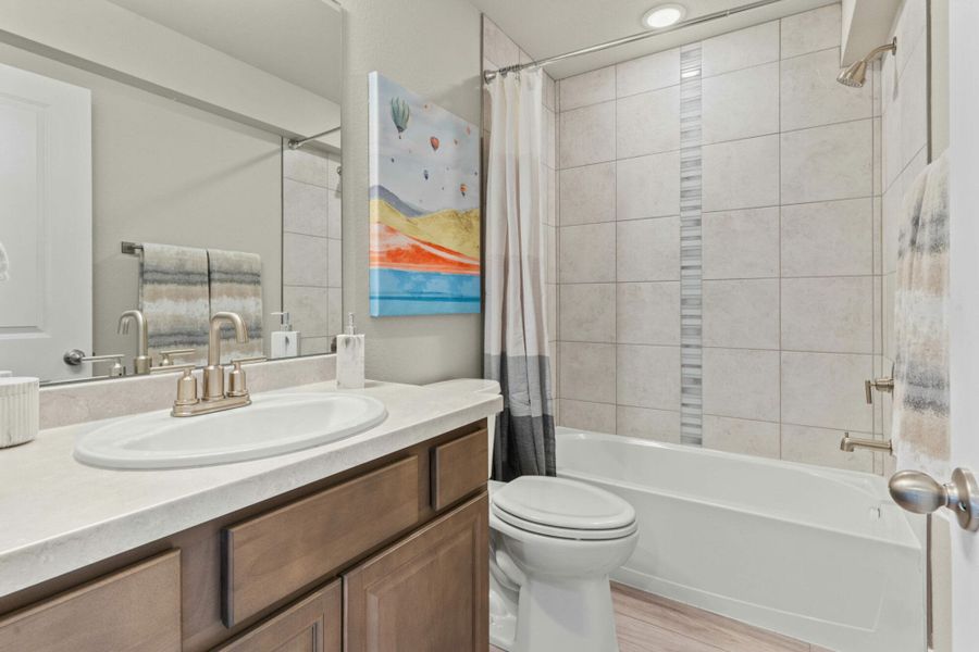 Representative furnished interior of a home built from the Ash by View Homes in The Trails at Aspen Ridge-2, Colorado Springs (Image 38). Representative furnished interior of a home built from the Ash by View Homes in The Trails at Aspen Ridge-2, Colorado Springs (Image 38).