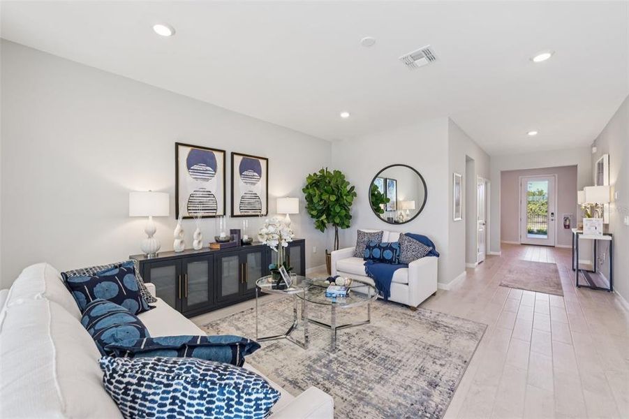 Furnished interior view inside a new home in , Punta Gorda (Image 16).
