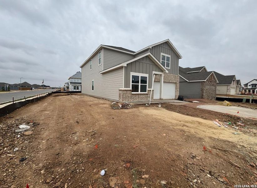 In-progress construction of a new home in Saddlebrook Ranch, Schertz, TX (Image 17).