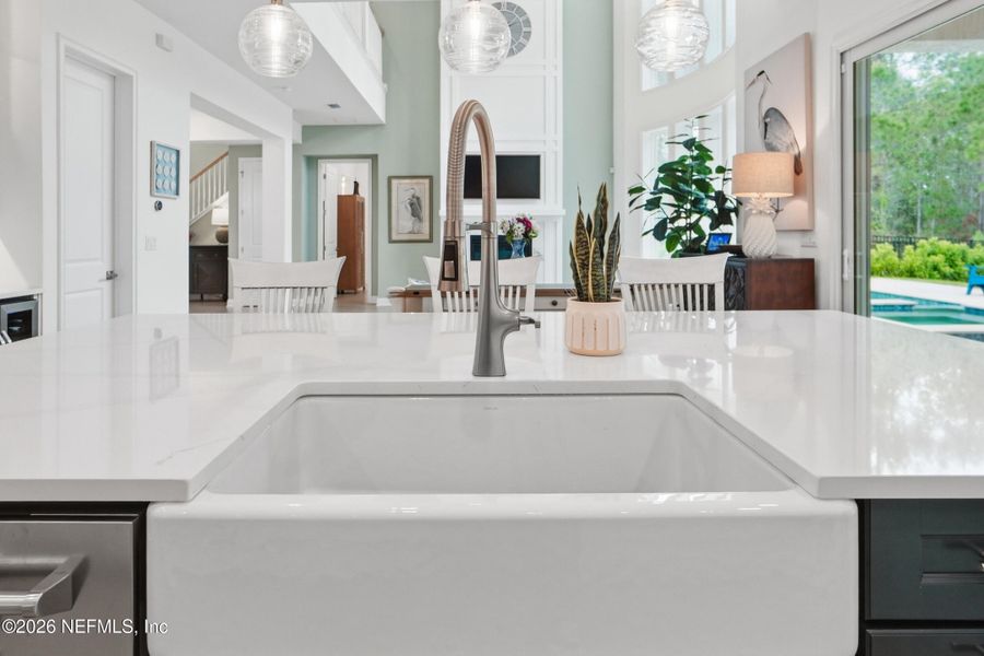 Close-up of interior finishes inside a home in Tamaya, Jacksonville (Image 22).