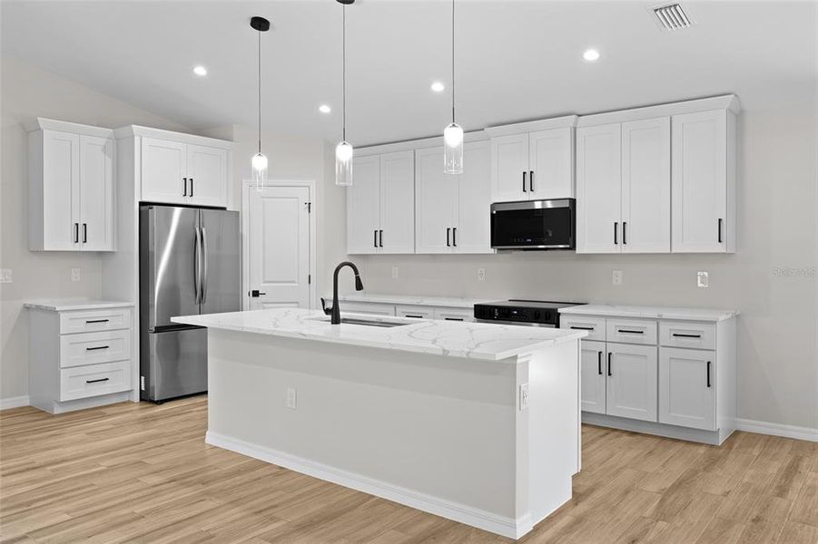 Furnished interior view inside a new home in , North Port (Image 12).