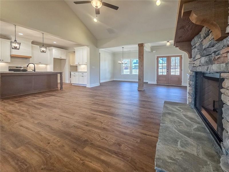 Spacious, unfurnished interior of a new home in , Rockmart (Image 43).