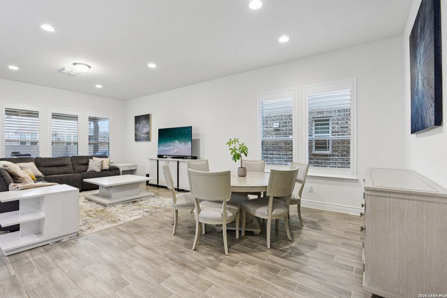 Furnished interior view inside a new home in Davis Ranch, San Antonio (Image 42).