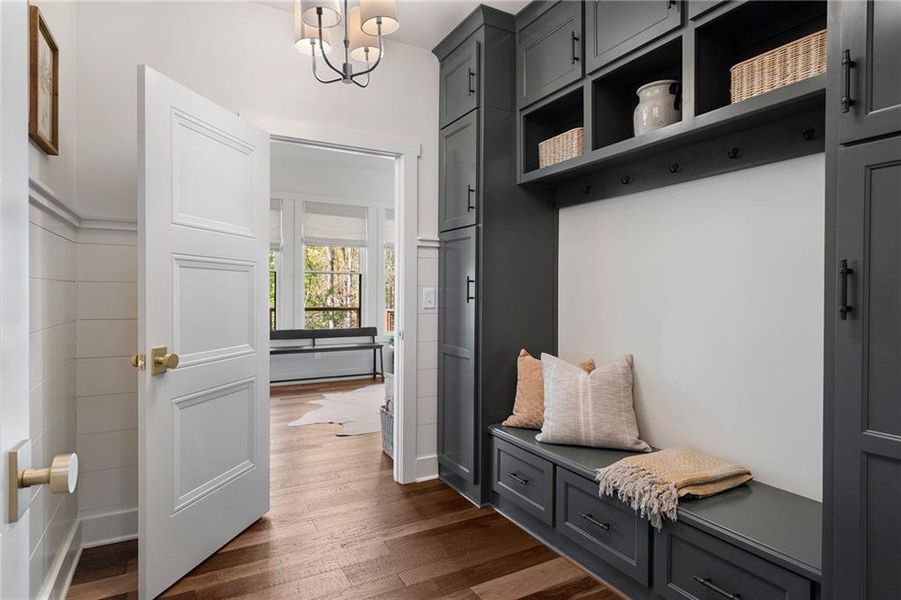 Furnished interior view inside a new home in , Canton (Image 38).