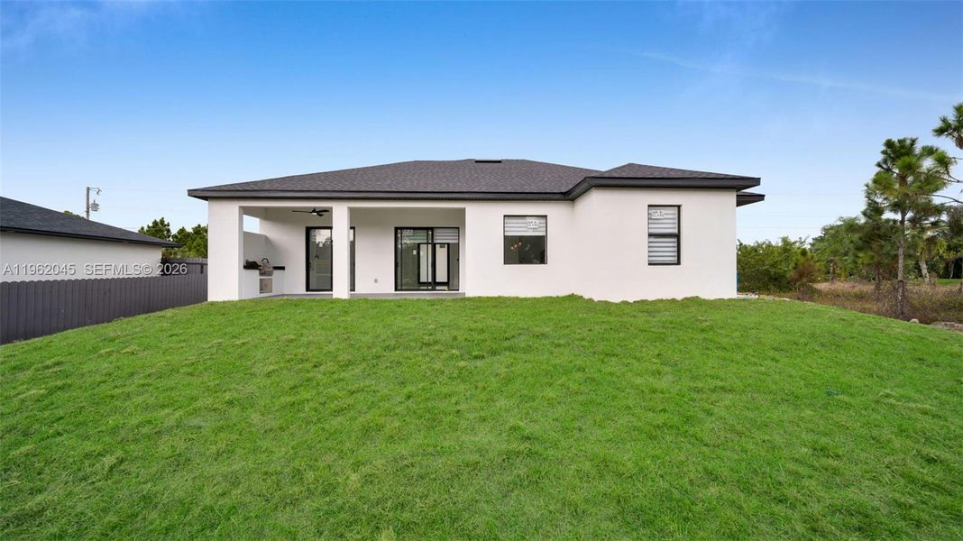 Exterior details and patio area of a home in , Lehigh Acres (Image 34).