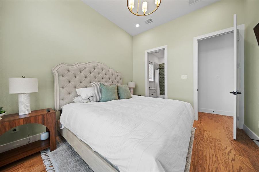 Furnished interior view inside a new home in , Prosper (Image 9).