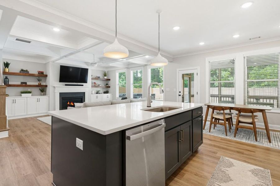 Furnished interior view inside a new home in , Tucker (Image 17).