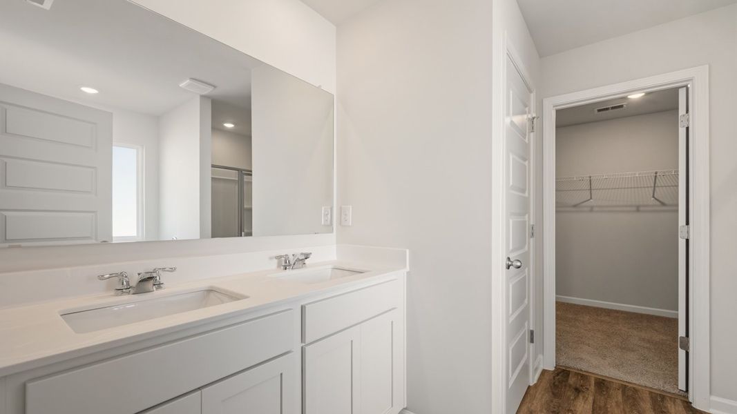 Furnished interior view inside a new home in Cedar Ridge - Locust Grove Station, Locust Grove (Image 10).