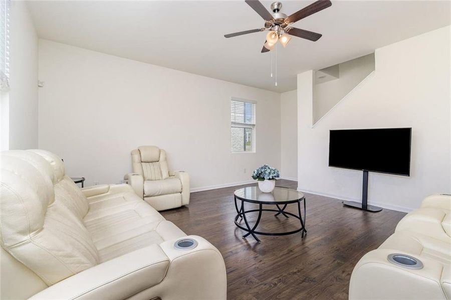Furnished interior view inside a new home in Broder Farm, Stockbridge (Image 9).