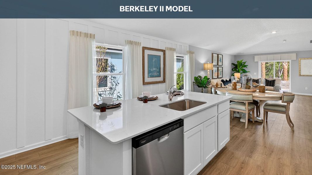 Furnished interior view inside a new home in Rookery, Green Cove Springs (Image 14).