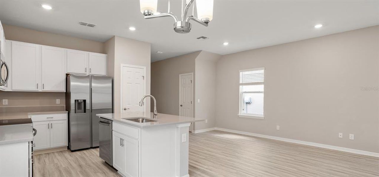 Furnished interior view inside a new home in , St. Cloud (Image 4).