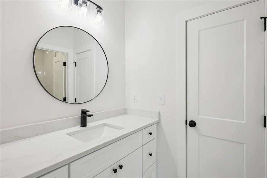 Furnished interior view inside a new home in , Atlanta (Image 3).