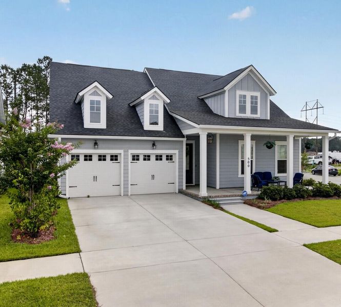 Front exterior of a new home in , Summerville, SC, highlighting curb appeal (Image 26).
