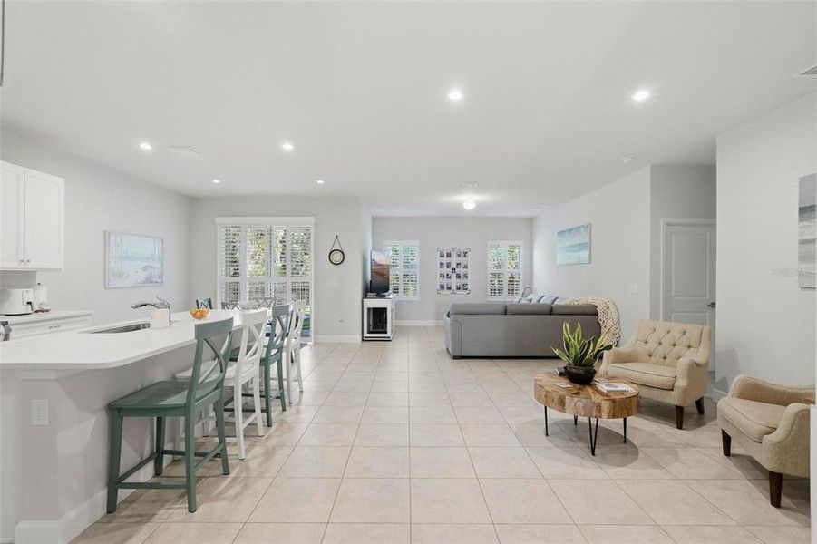 Furnished interior view inside a new home in , Parrish (Image 12).