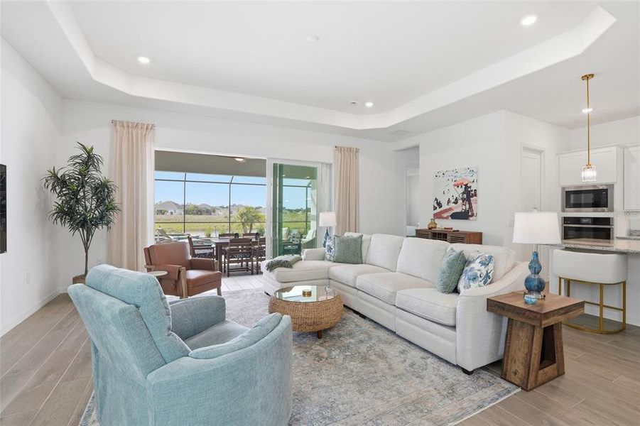 Furnished interior view inside a new home in , Punta Gorda (Image 5).