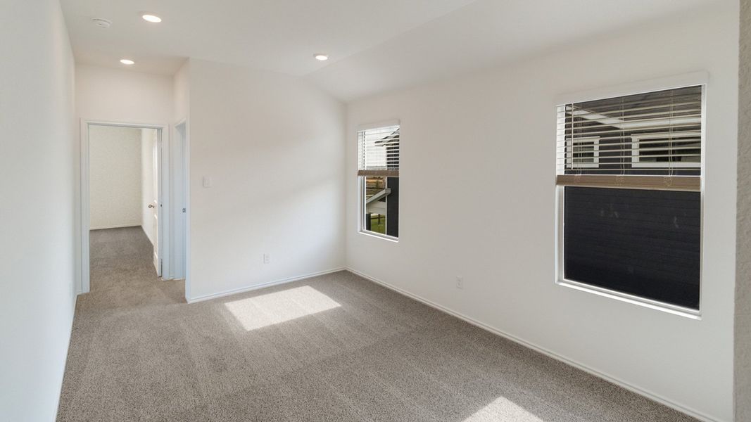 Spacious, unfurnished interior of a new home in Valverde, Bastrop (Image 13). Spacious, unfurnished interior of a new home in Valverde, Bastrop (Image 13).