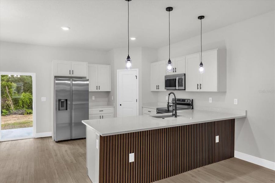 Furnished interior view inside a new home in , Ocala (Image 7).