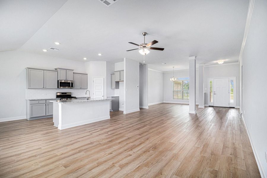 Spacious, unfurnished interior of a new home in , Angleton (Image 9). Spacious, unfurnished interior of a new home in , Angleton (Image 9).