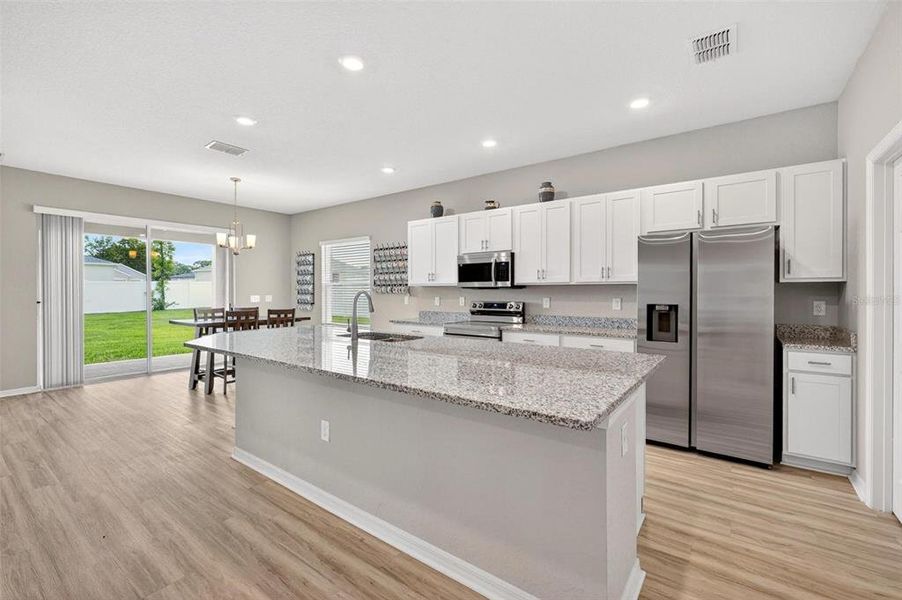 Furnished interior view inside a new home in Silver Springs Shores, Ocala (Image 7). Furnished interior view inside a new home in Silver Springs Shores, Ocala (Image 7).