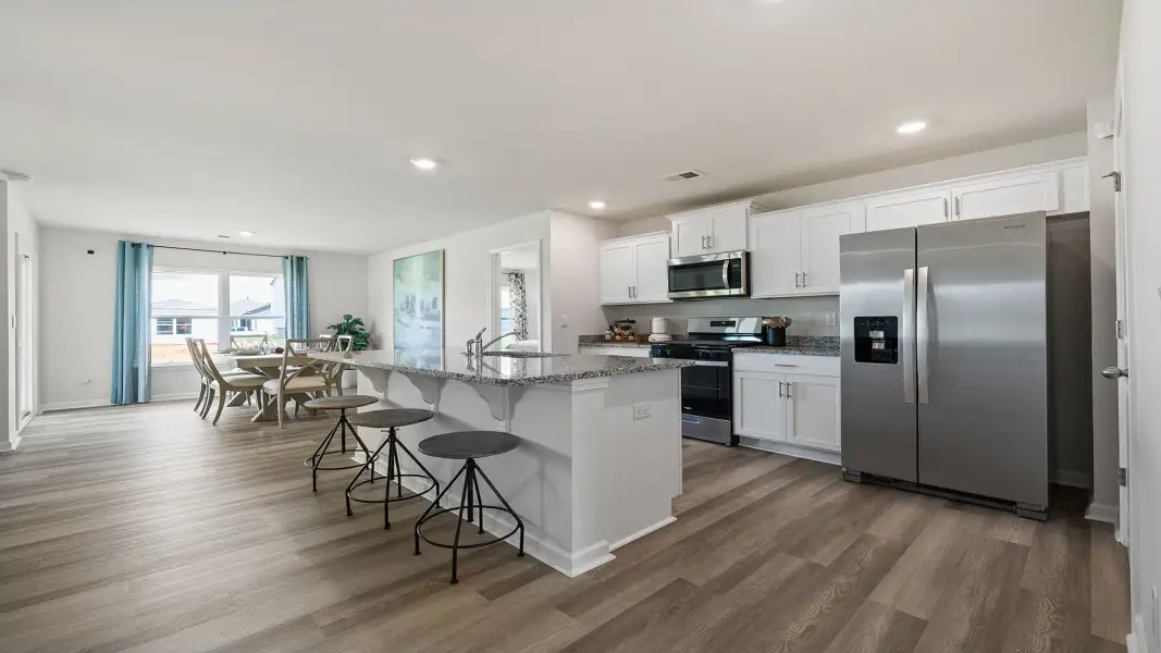 Furnished interior view inside a new home in Waverly Station, Greenwood (Image 13).