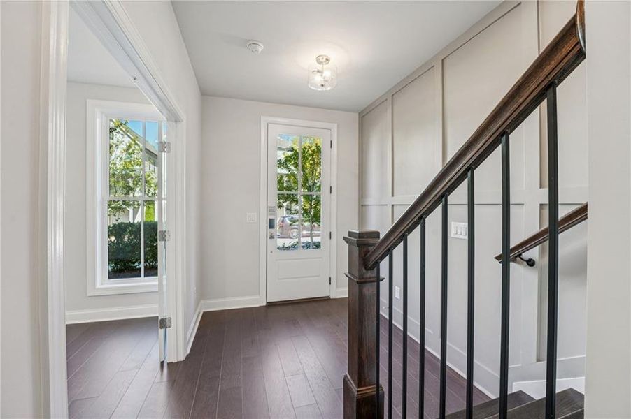 Spacious, unfurnished interior of a new home in Towns on Thompson, Alpharetta (Image 37).