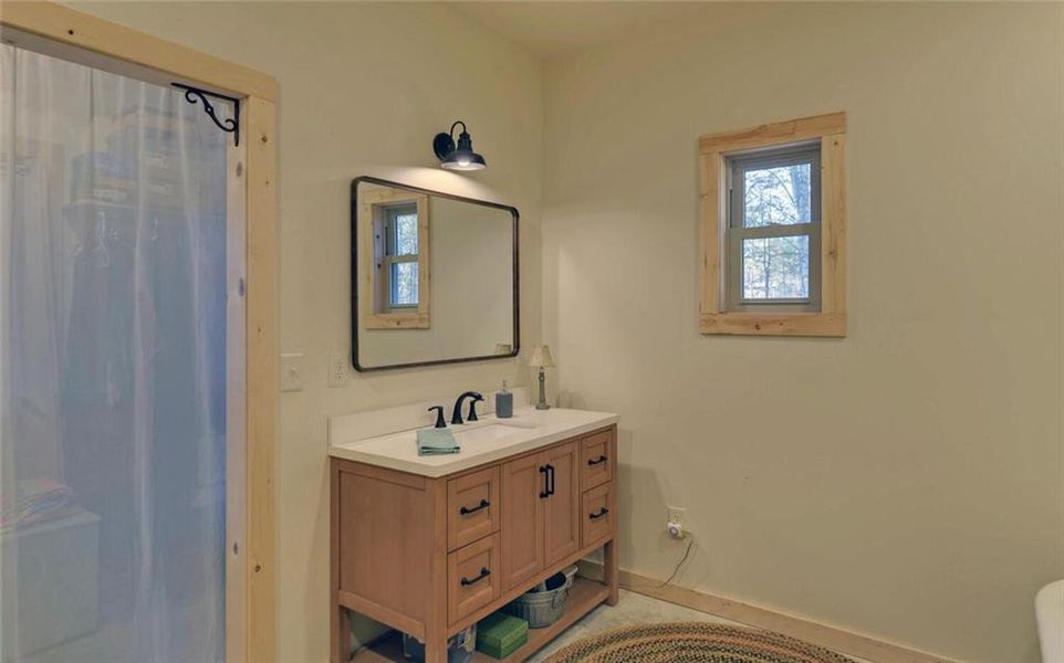 Furnished interior view inside a new home in , Dahlonega (Image 7).