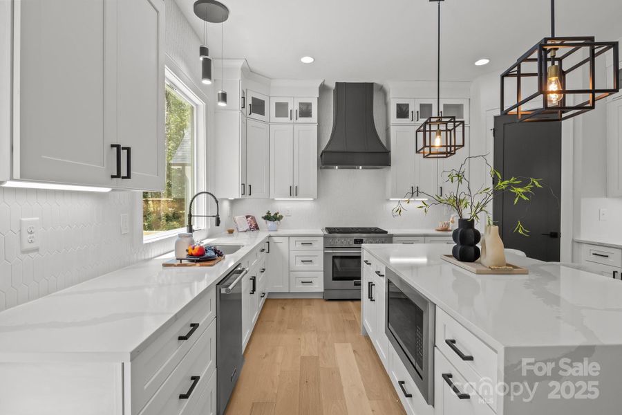 Furnished interior view inside a new home in , Charlotte (Image 28).