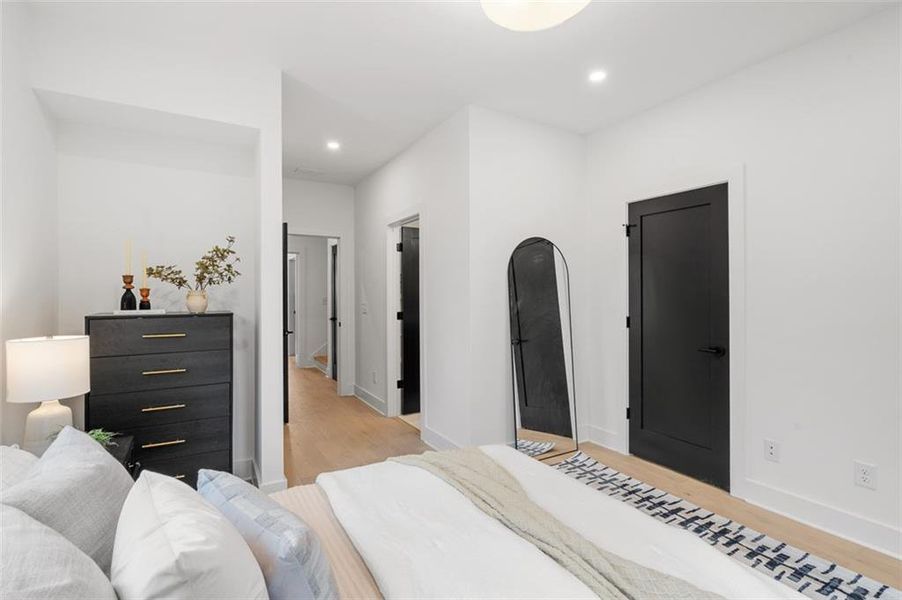 Furnished interior view inside a new home in , Atlanta (Image 17).