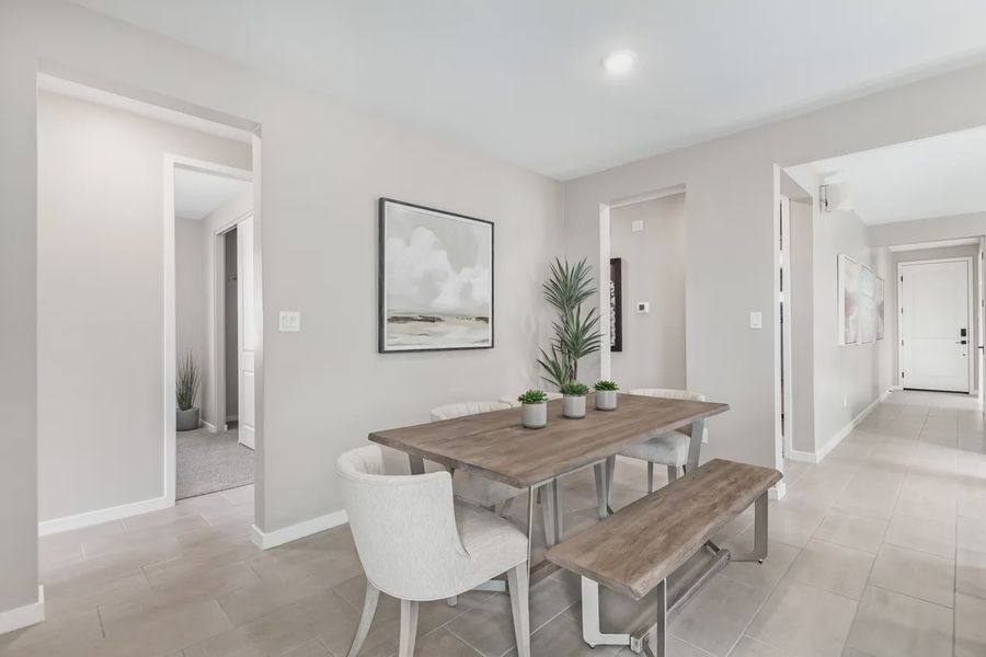 Furnished interior view inside a new home in Camilo at Santana, Yuma (Image 11).