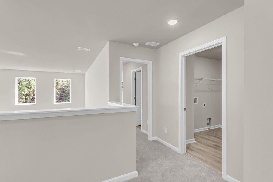 Spacious, unfurnished interior of a new home in Tea Farm, Ravenel (Image 31).