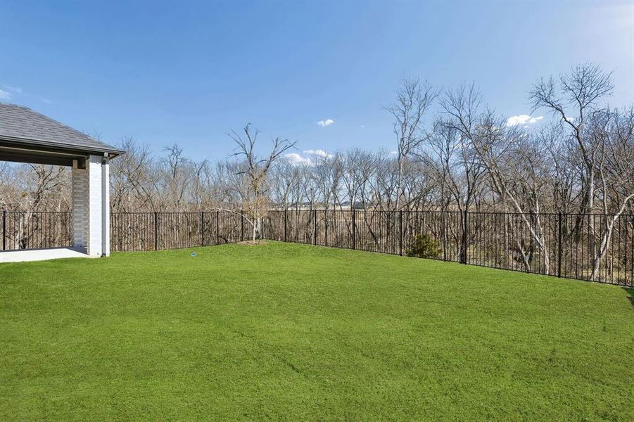 Covered Patio in the Masters home plan by Trophy Signature Homes – REPRESENTATIVE PHOTO Covered Patio in the Masters home plan by Trophy Signature Homes – REPRESENTATIVE PHOTO