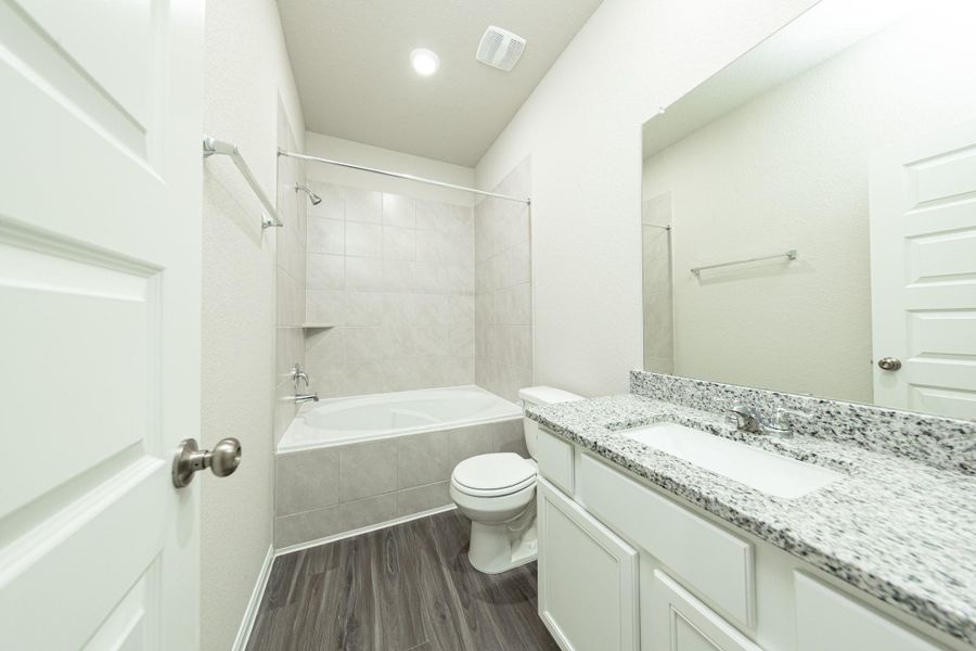 Furnished interior view inside a new home in Wayside Village, Houston (Image 30).