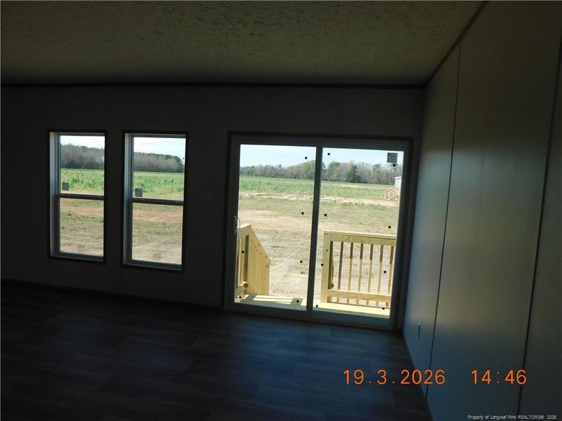 Living Room / Patio Doors to Deck Living Room / Patio Doors to Deck