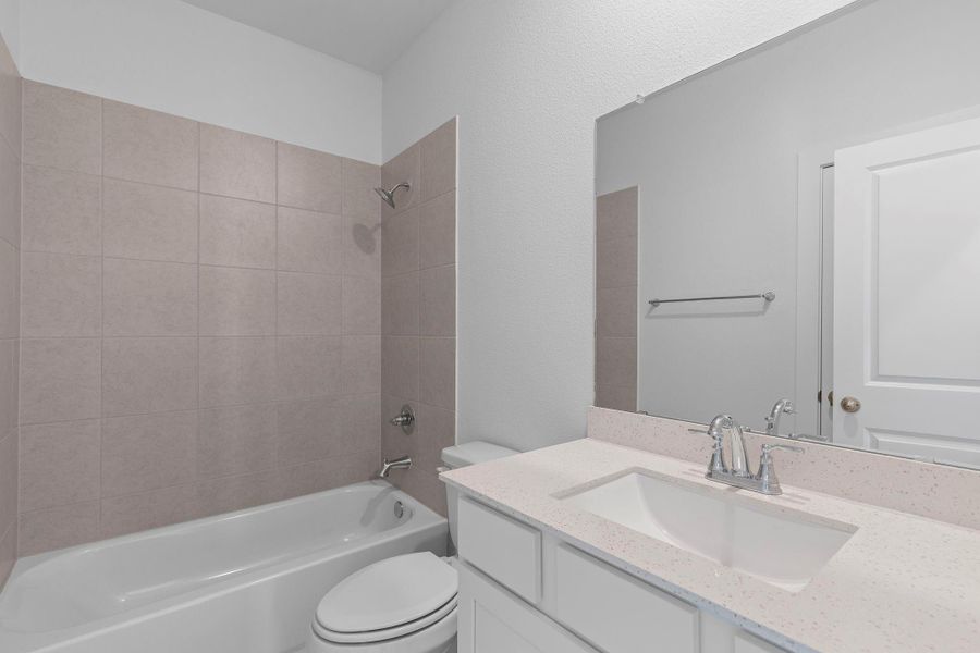 Furnished interior view inside a new home in Elyson 45' & 70', Katy (Image 5). Furnished interior view inside a new home in Elyson 45' & 70', Katy (Image 5).