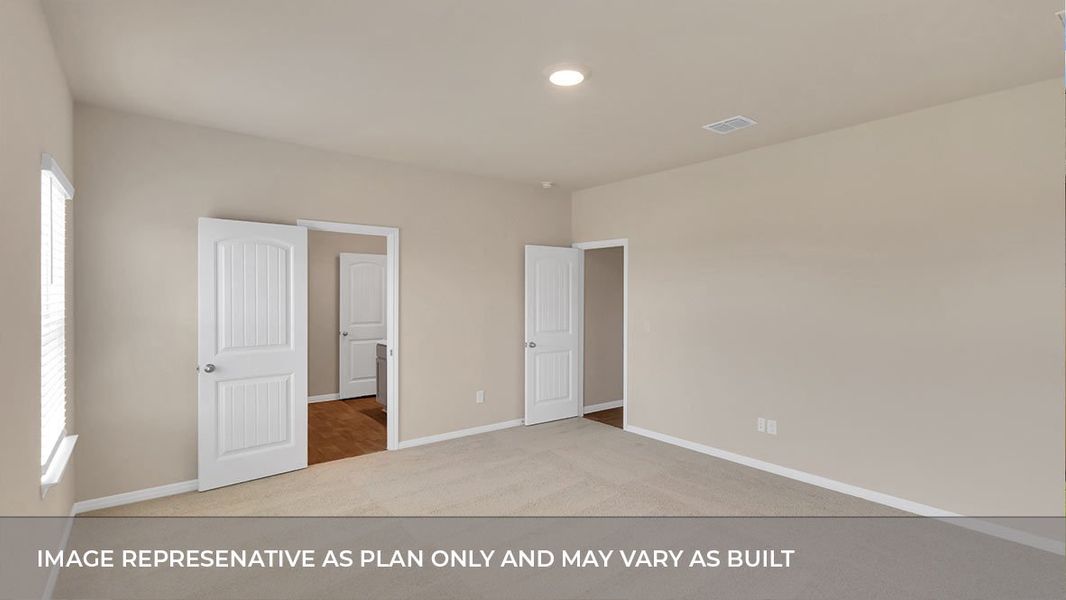 Representative unfurnished interior of a home built from the The Quincy by D.R. Horton in Rosenbusch Ranch, Leander (Image 15).